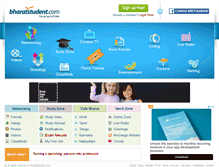 Tablet Screenshot of m.bharatstudent.com